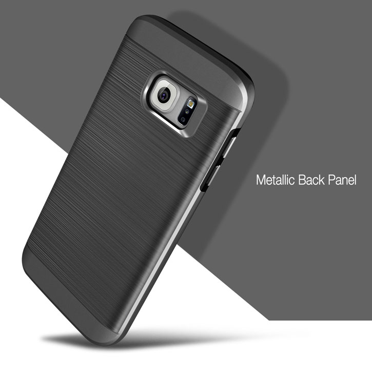 Funda Samsung Galaxy S7 Obliq Slim Meta - Gris Espacial