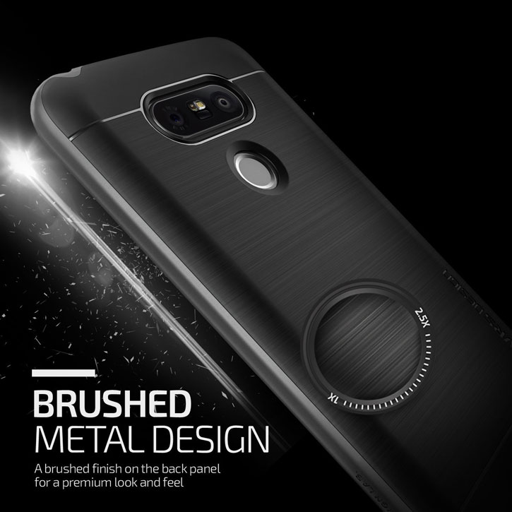 VRS Design High Pro Shield Series LG G5 Case - Steel Silver