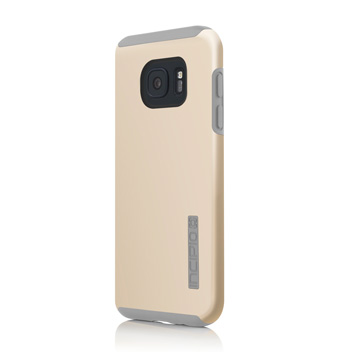Incipio DualPro Samsung S7 Case - Champagne Gold / Grey