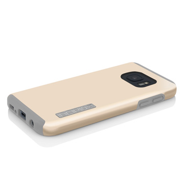 Incipio DualPro Samsung S7 Case - Champagne Gold / Grey