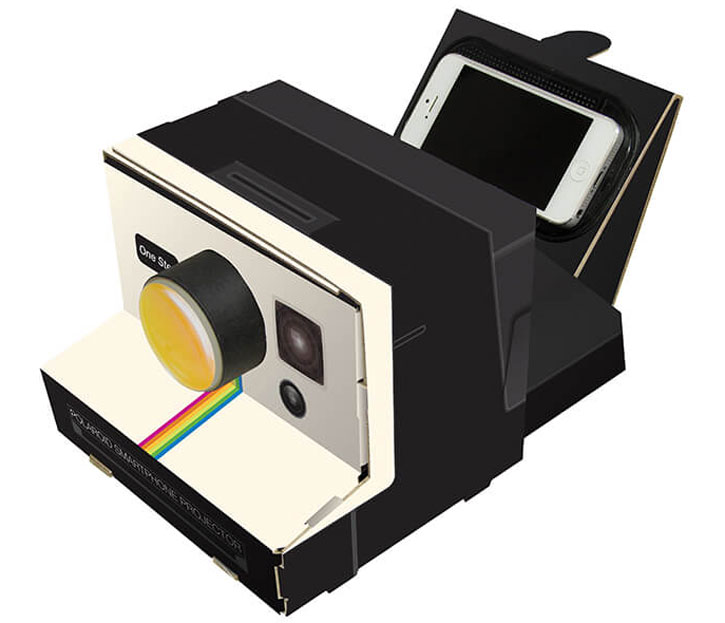 Polaroid Portable Cardboard Smartphone Projector