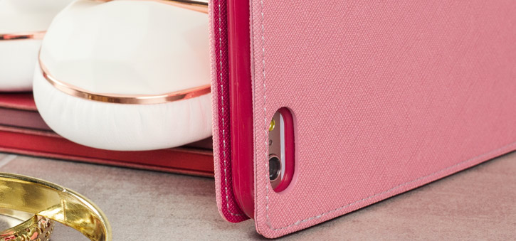 Mercury Goospery Fancy Diary iPhone 6S Plus / 6 Plus Case - Pink