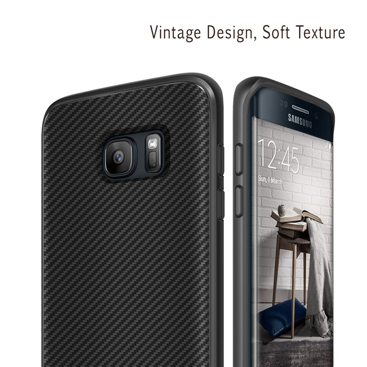 Funda Samsung Galaxy S7 Edge Obliq Flex Pro - Negra