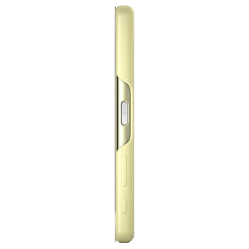 Coque Sony Xperia X Performance Officielle Style Cover Touch - Jaune