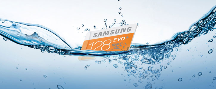 Samsung 128GB Micro SDXC EVO Memory Card & Adapter - Class 10