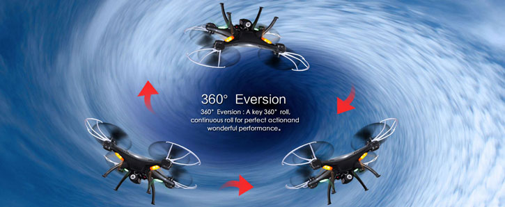 Arcade Orbit Nano 6-Axis Quadcopter Drone - 450mAh