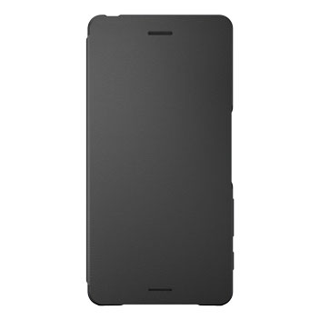 Official Sony Xperia X Style Cover Flip Case - Graphite Black