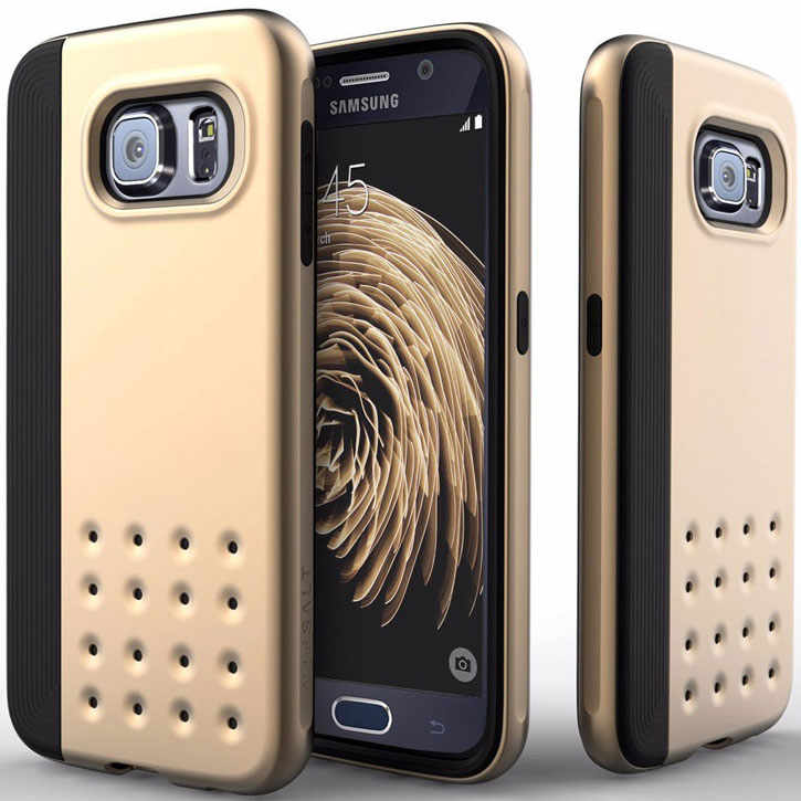 Caseology Threshold Series Samsung Galaxy S6 Slim Armour Case - Gold