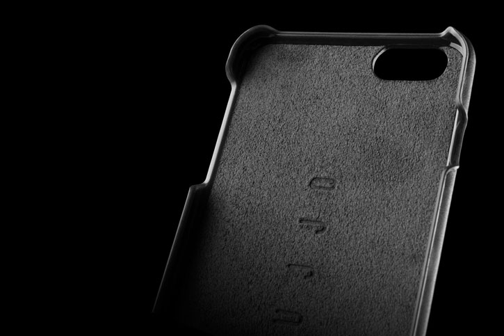 Mujjo iPhone 6S / 6 Echtes Leder-Kasten in Schwarz
