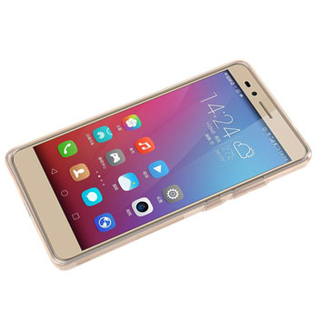 Nillkin Natural Huawei Honor 5X Gel Case - Clear Gold
