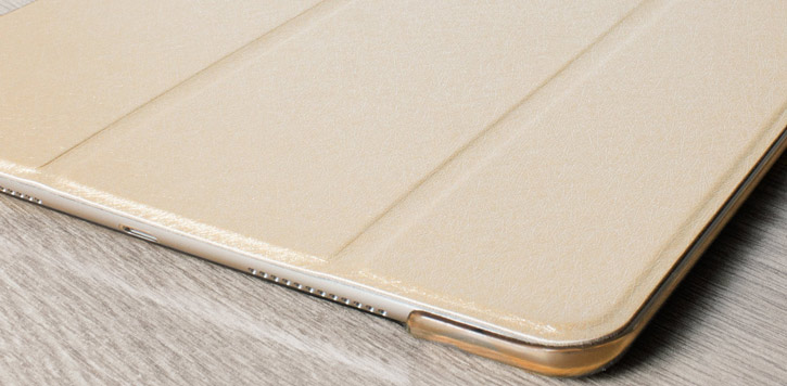 Olixar Apple iPad 2017 Folding Stand Smart Case - Gold / Clear