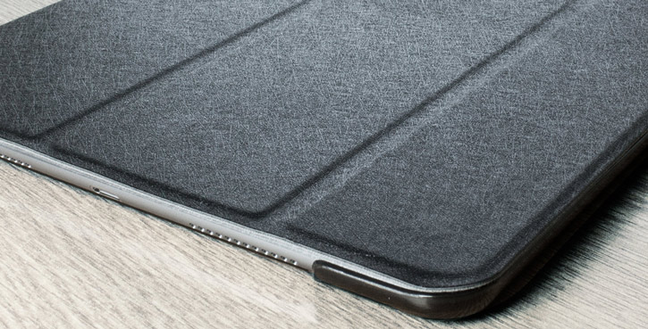 Olixar iPad 2017 Folding Stand Smart Case - Black / Clear