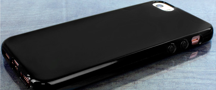 FlexiShield iPhone SE Gel Case - Black