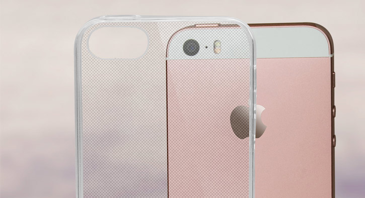 Funda iPhone SE FlexiShield Ultra-Delgada Gel - 100% Transparente
