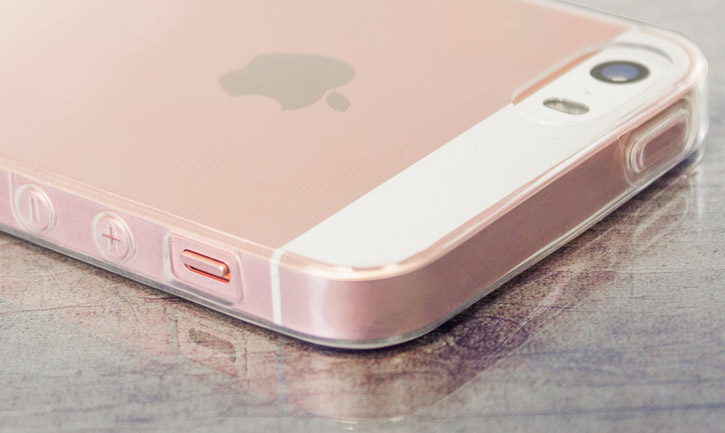 Olixar Ultra-Thin iPhone SE Gel Case - 100% Clear