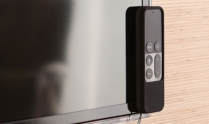 Coque Télécommande Apple TV Siri Elago R1 Intelli avec sangle - Noire