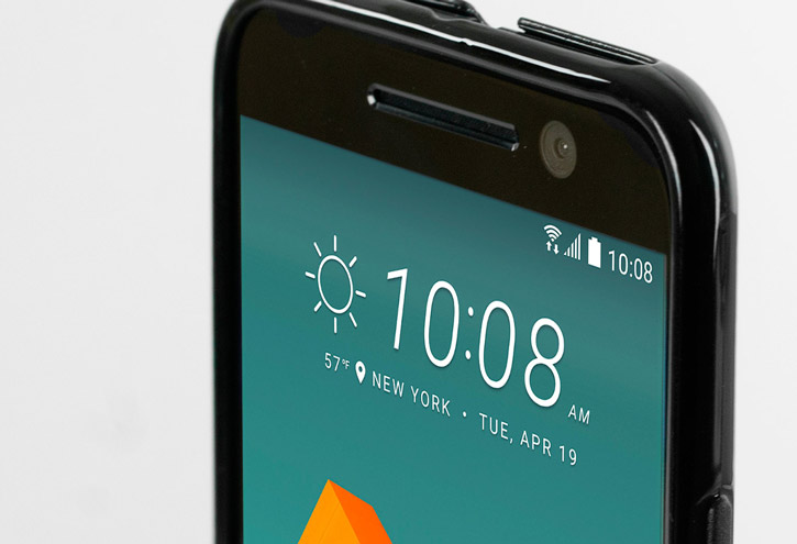 FlexiShield HTC 10 Gel Case - Solid Black