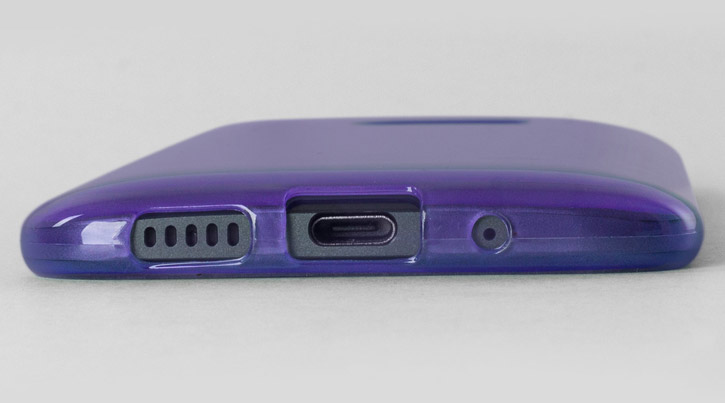 Coque HTC 10 FlexiShield - Violette - port