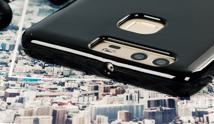 Flexishield Huawei P9 Gel Case - Solid Black