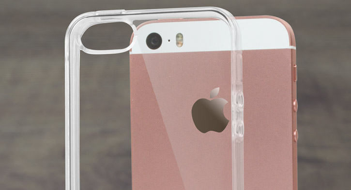 FlexiShield iPhone SE Gel Case - 100% Clear
