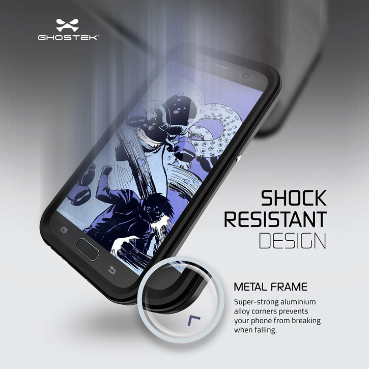 Ghostek Atomic 2.0 Samsung Galaxy S7 Waterproof Tough Case - Black