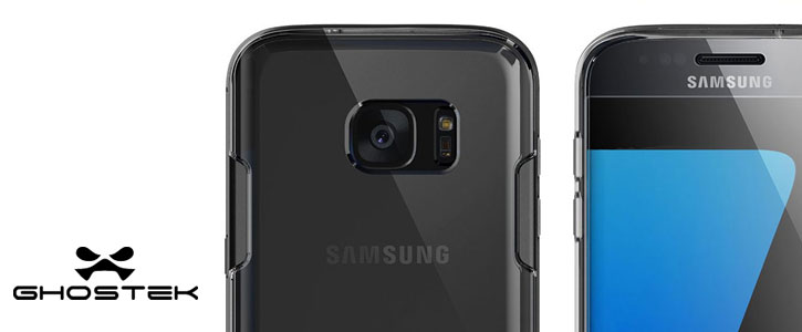 Coque Samsung Galaxy S7 Edge Ghostek Cloak Tough – Transparent / Noir