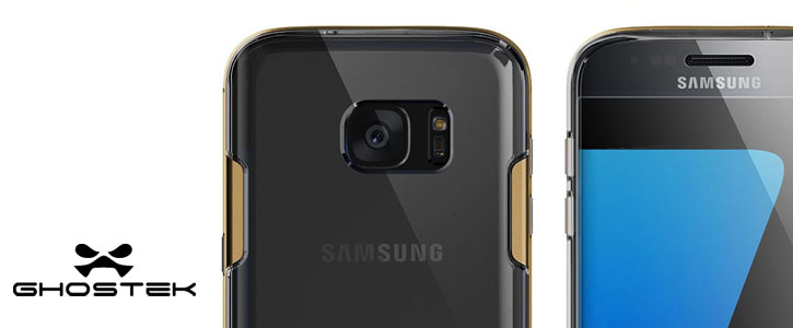 Ghostek Cloak Samsung Galaxy S7 Edge Tough Case - Clear / Gold