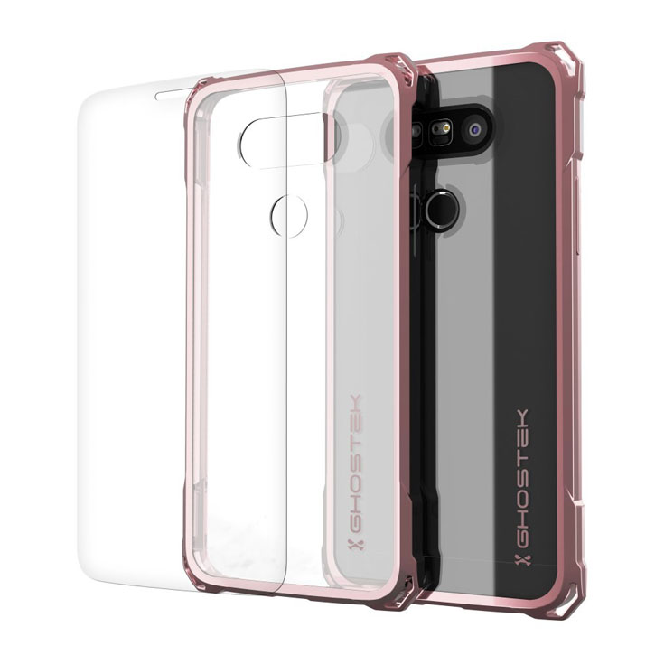 Ghostek Covert LG G5 Bumper Case - Clear / Pink
