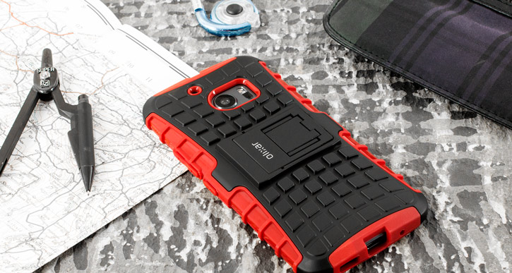 Funda HTC 10 Olixar ArmourDillo - Roja