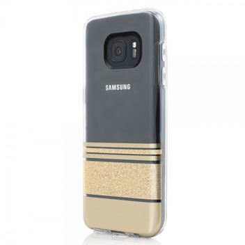 Incipio Hensley Stripes Samsung Galaxy S7 Case - Gold