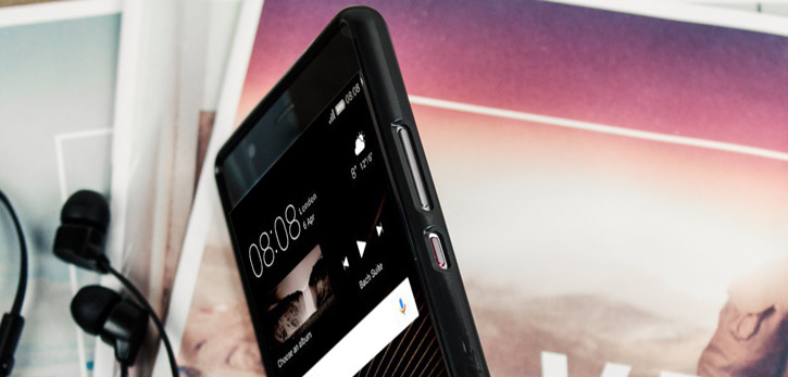 Flexishield Huawei P9 Plus Gel Case - Solid Black