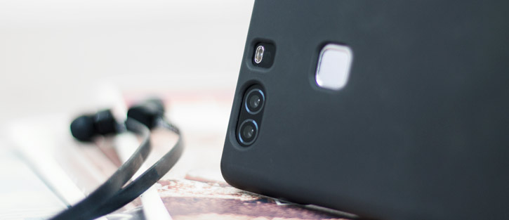 Flexishield Huawei P9 Plus Gel Case - Solid Black