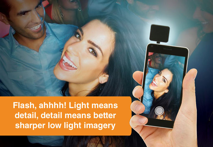 Lumière Flash LED Loooqs Universelle pour smartphones