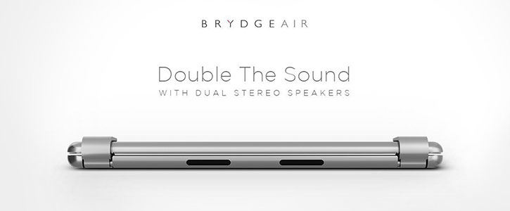 BrydgeAir Aluminium iPad Pro 9.7 / Air 2 / Air Keyboard - Silver