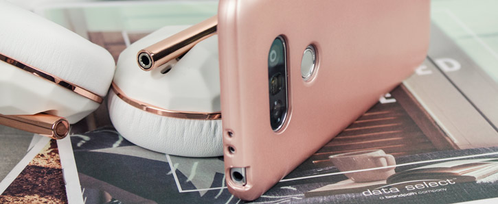 Mercury Goospery iJelly LG G5 Gel Case - Metallic Rose Gold