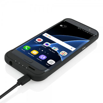Incipio offGRID Samsung Galaxy S7 Edge Battery Case - Black