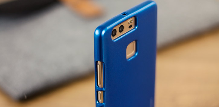 Mercury Goospery iJelly Huawei P9 Gel Case - Metallic Blue