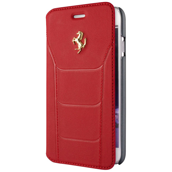 Ferrari 488 Gold Collection Booktype iPhone 6S / 6 Case - Red