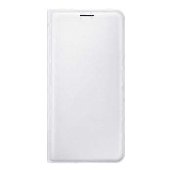 Official Samsung Galaxy J3 2016 Flip Wallet Cover - White