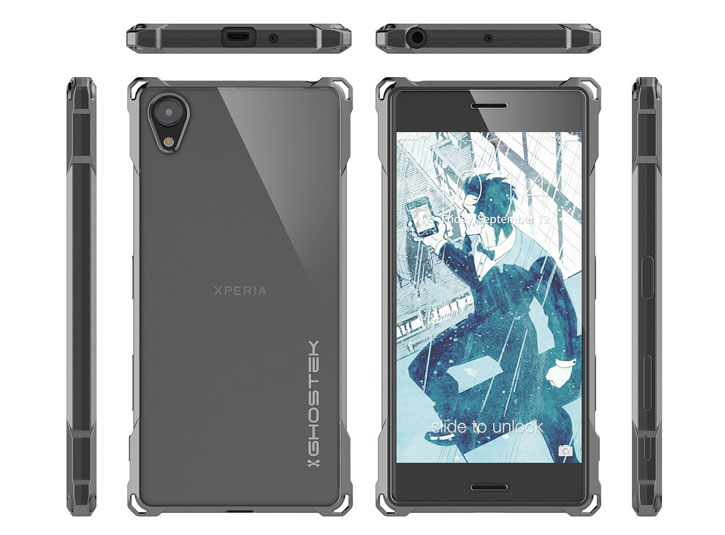 Ghostek Covert Sony Xperia X Bumper Case - Clear / Black
