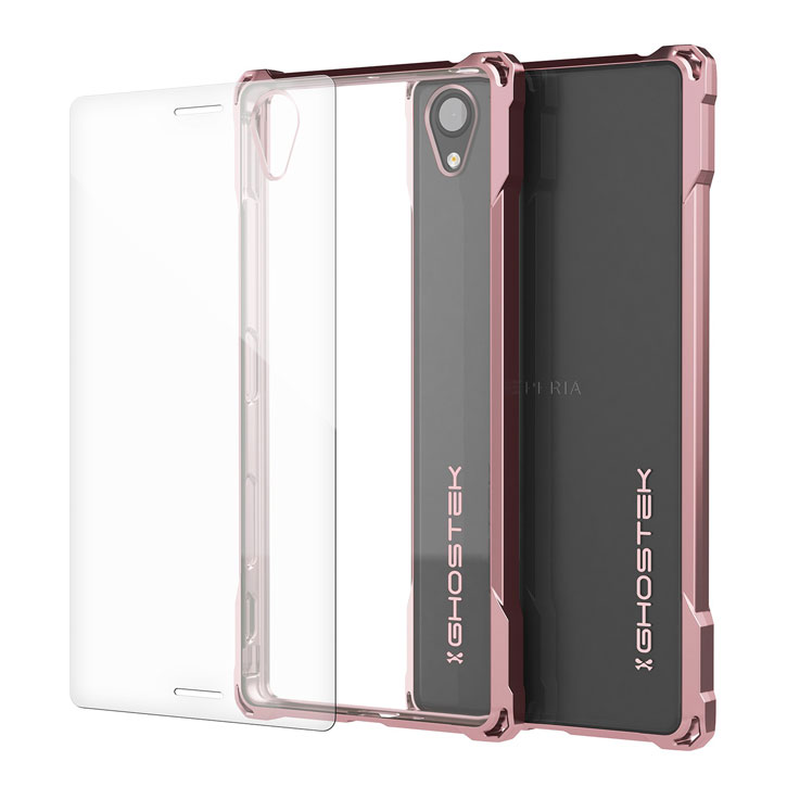 Ghostek Covert Sony Xperia X Bumper Case - Clear / Rose