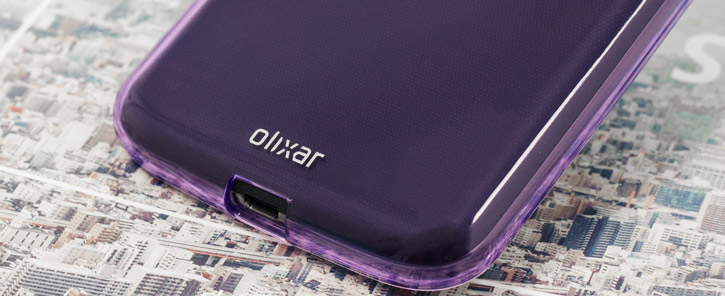 Olixar FlexiShield Moto G4 Plus Gel Case - Purple