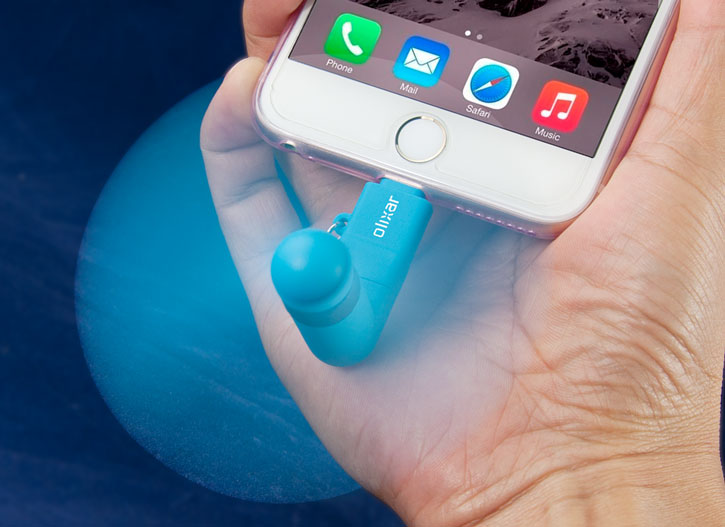 Olixar Pocketbreeze Mini Smartphone Fan - Blue