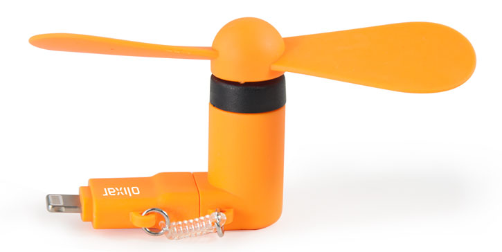 Olixar Pocketbreeze Mini Smartphone Fan - Orange