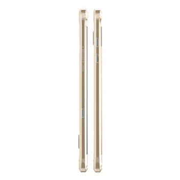 Luphie Blade Sword Samsung Galaxy S7 Edge Aluminium Bumper - Gold