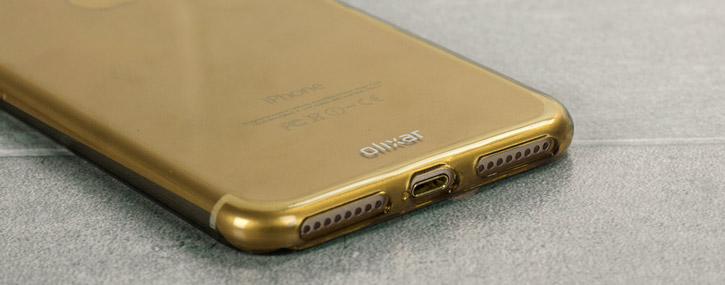 FlexiShield iPhone 7 Plus Gel Case - Gold