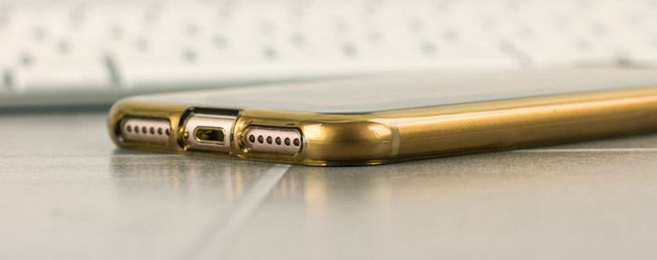 Olixar FlexiShield iPhone 8 / 7 Gel Case - Gold