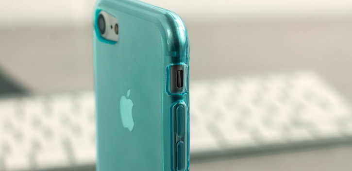 FlexiShield iPhone 7 Gel Case - Blue