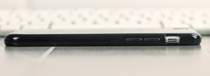 Olixar FlexiShield iPhone 8 / 7 Gel Case - Jet Black