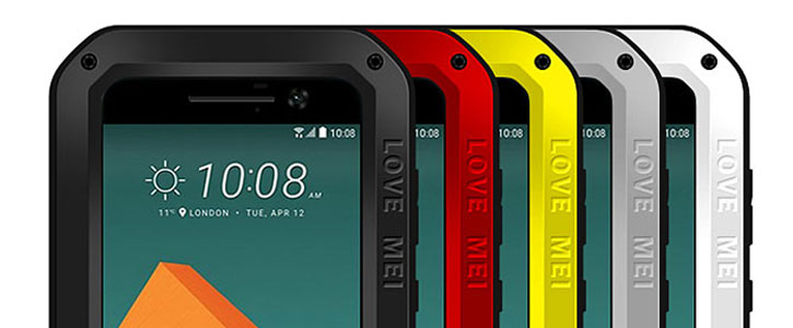 Coque HTC 10 Love Mei Powerful Protective – Noire